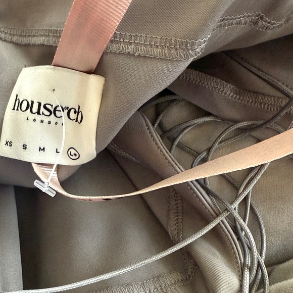 House of CB,
Mirabelle Smoke Lace up Corset, grey, size L+ - Picture 5 of 6